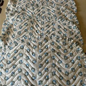 Christmas Quilted Kitchen Set of 4 Reversible Placemates